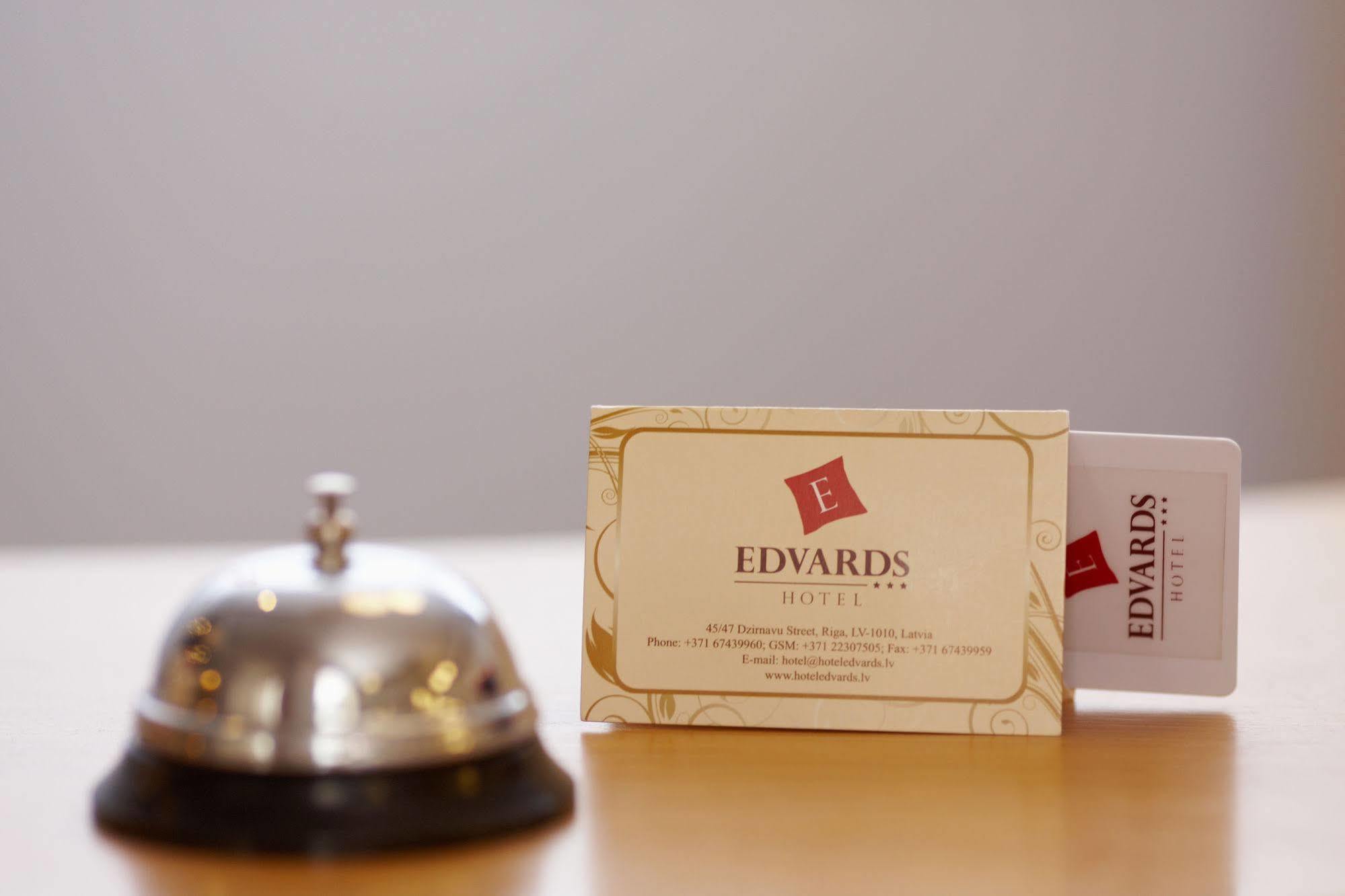 Hotel Edvards Rīga Exterior foto